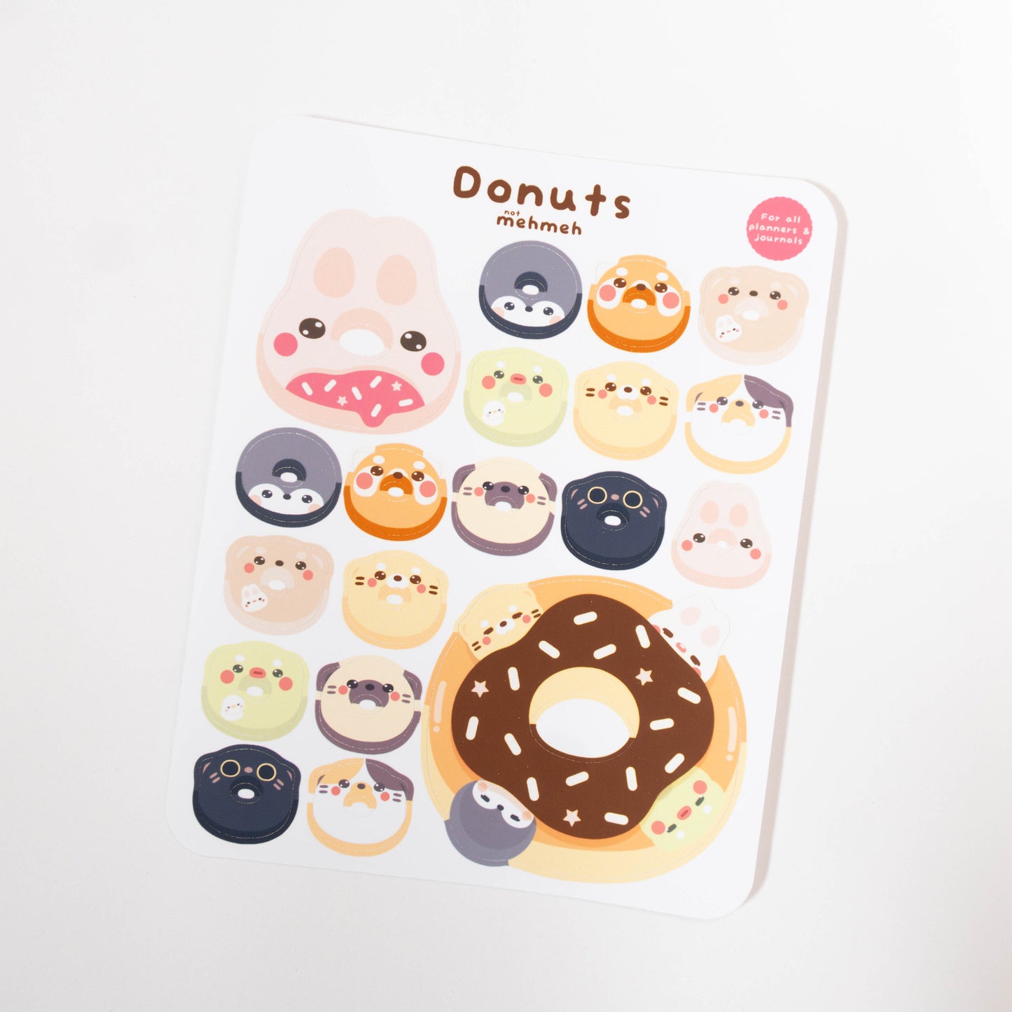 Donuts Deco Sticker Sheet