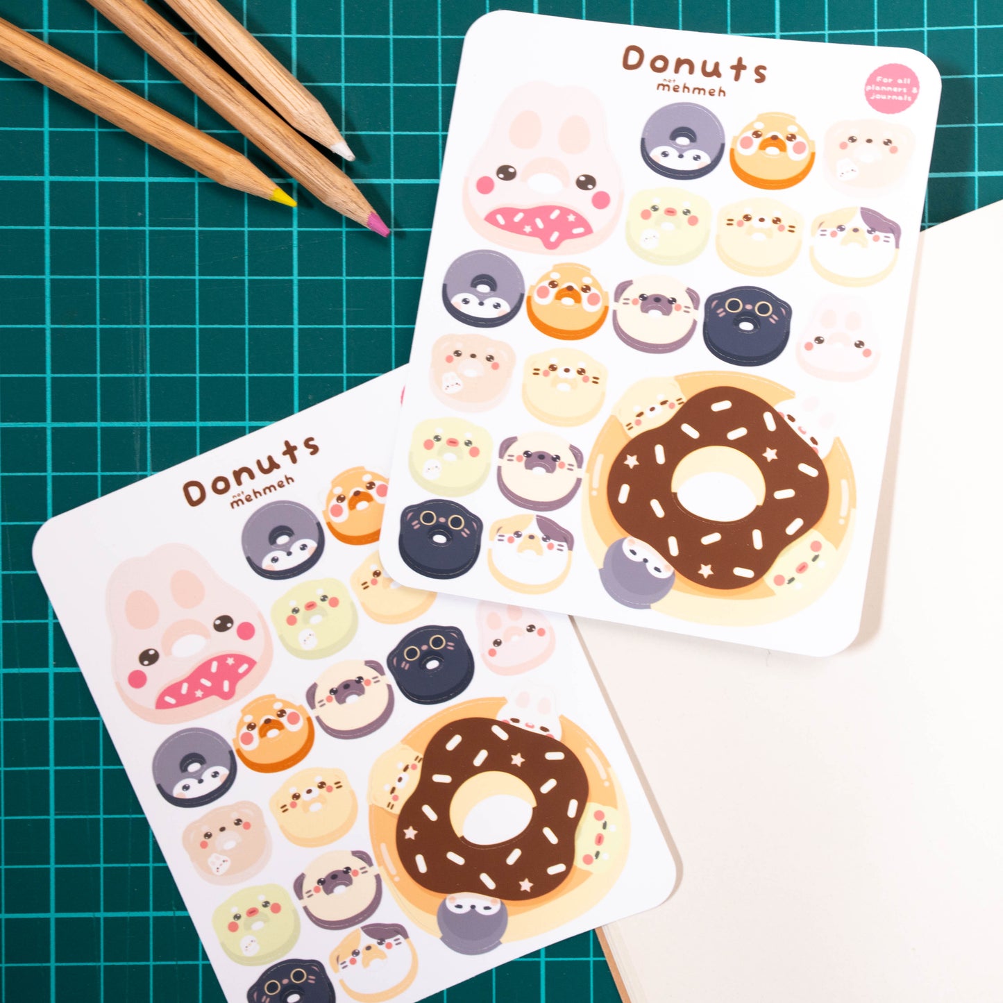 Donuts Deco Sticker Sheet