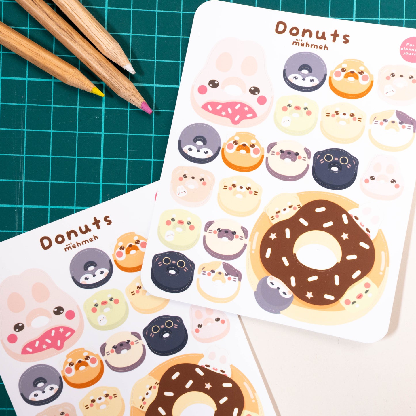 Donuts Deco Sticker Sheet