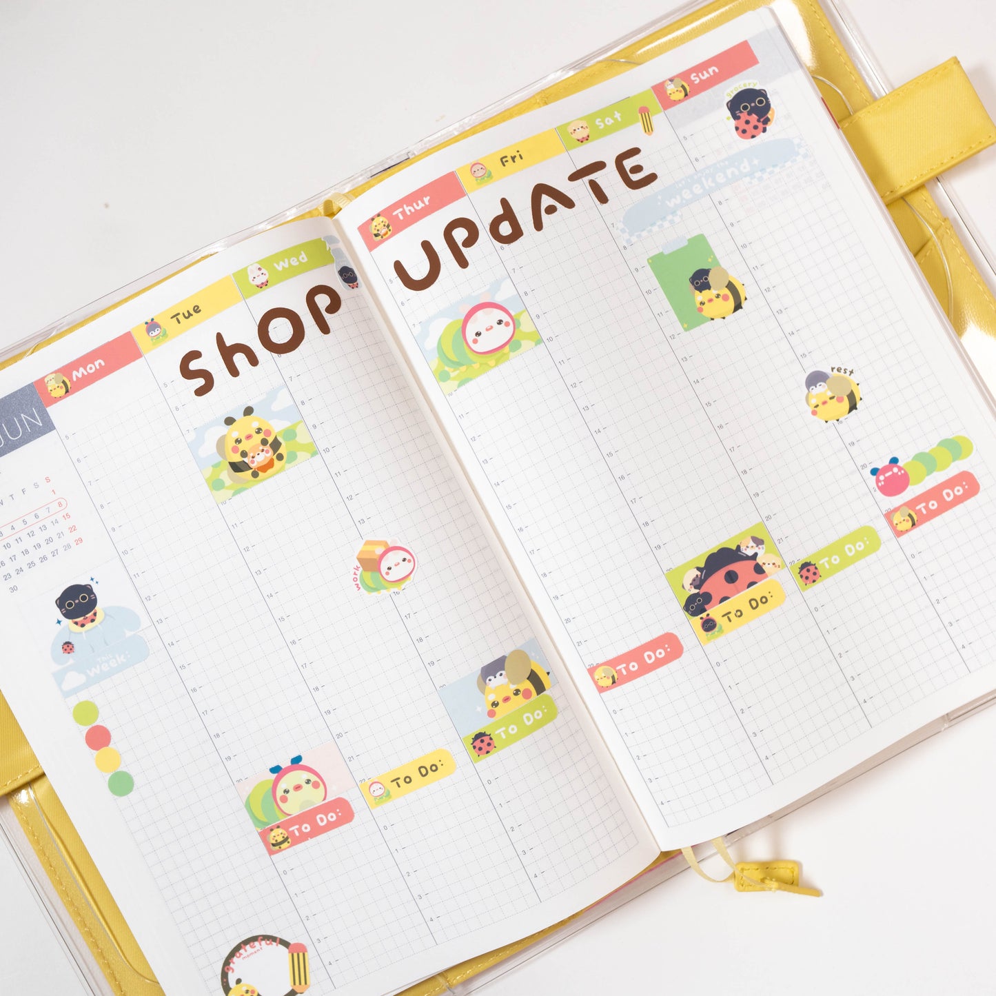 Bugs Hobonichi Cousin Weekly Kit