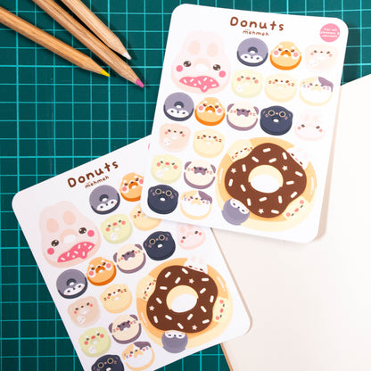 Donuts Deco Sticker Sheet