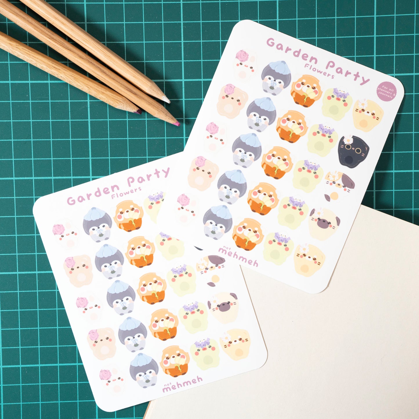 Garden Party Deco Sticker Sheet